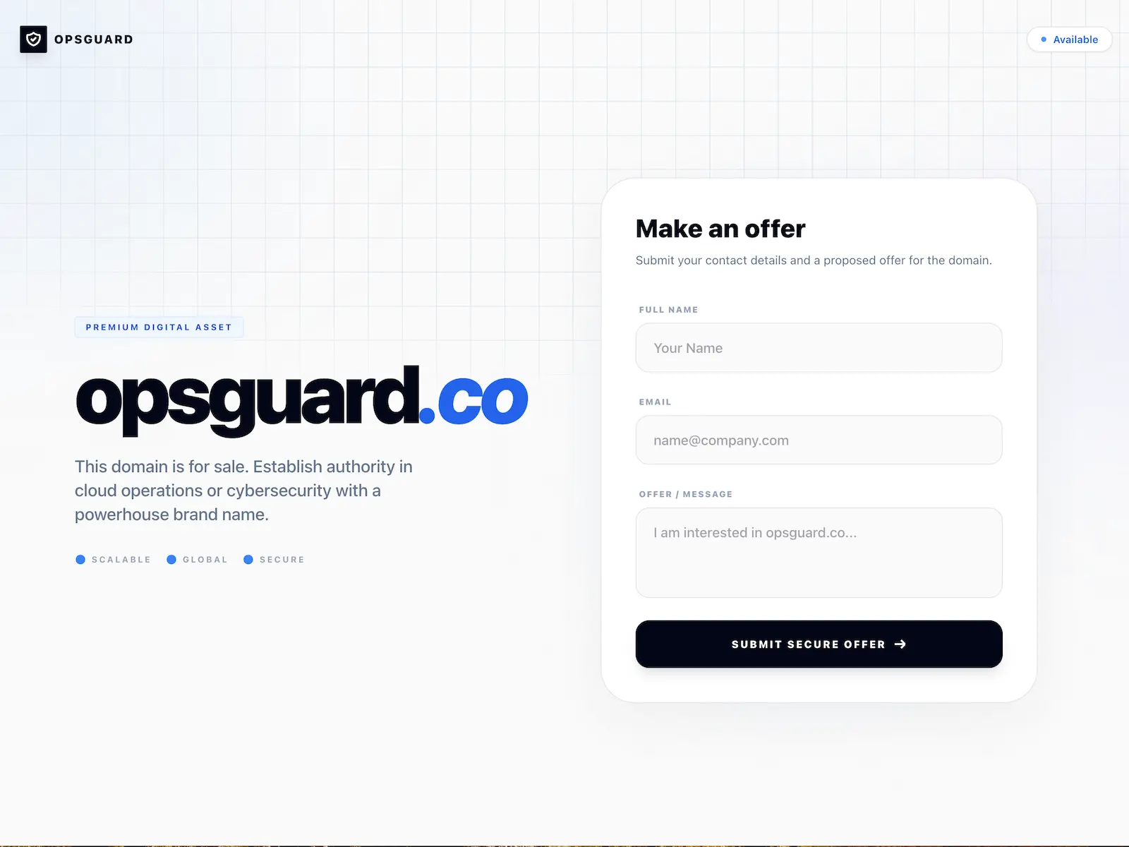 Coming soon - example website built with Lumipage